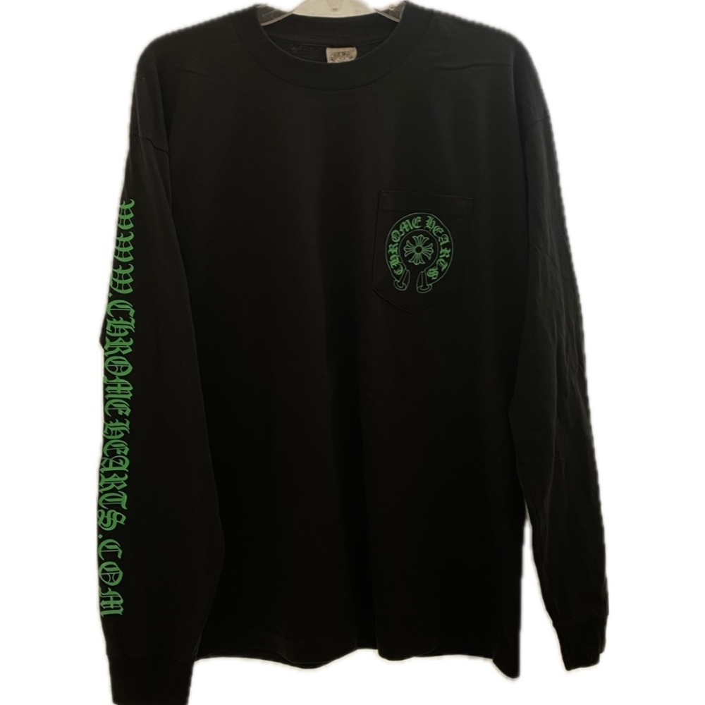 RARE - CHROME HEARTS - STAFF - 100% Authentic Long Sleeve Shirt - Size: Large